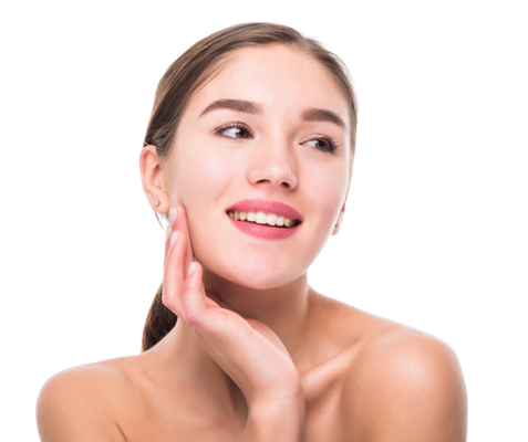 Clinic 103 client enjoying a specialist facial treatment in Harpenden